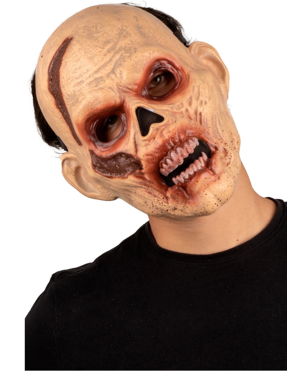 Máscara para disfraz PVC Zombie Máscaras
