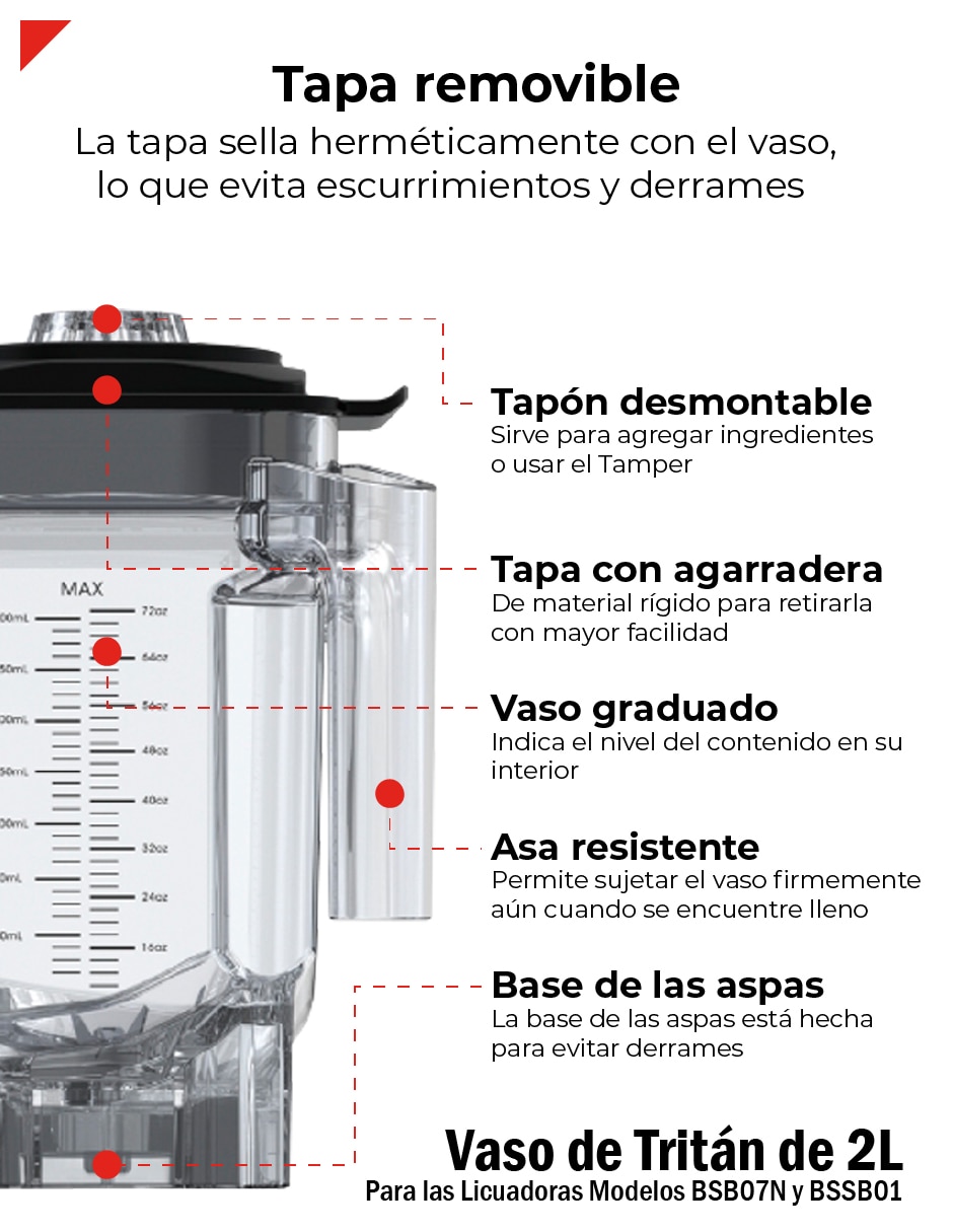 Vaso licuadora