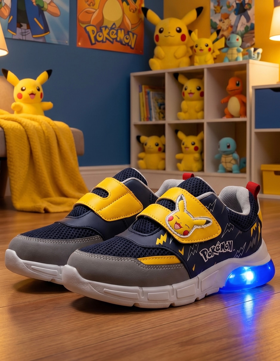 Tenis Pokémon para niña Pikachu