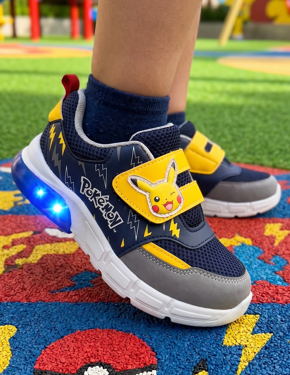 Tenis Pokémon para niña Pikachu
