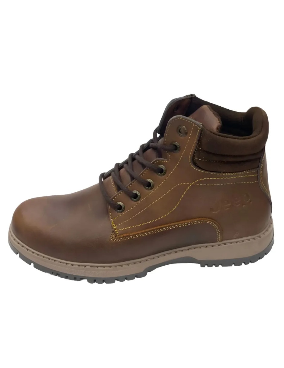 JEEP Botín Jeep hiking de piel para hombre