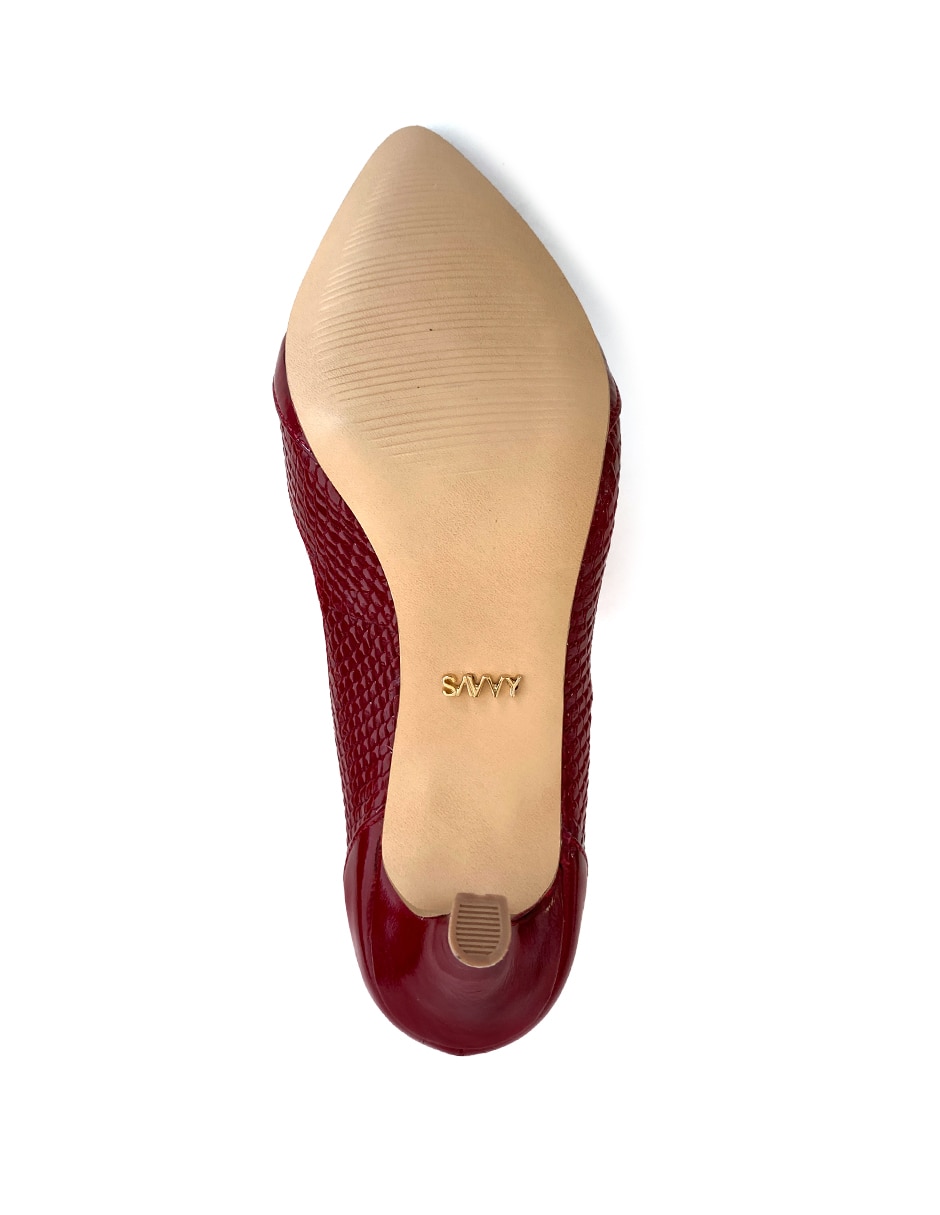 Zapatilla piel Savvy