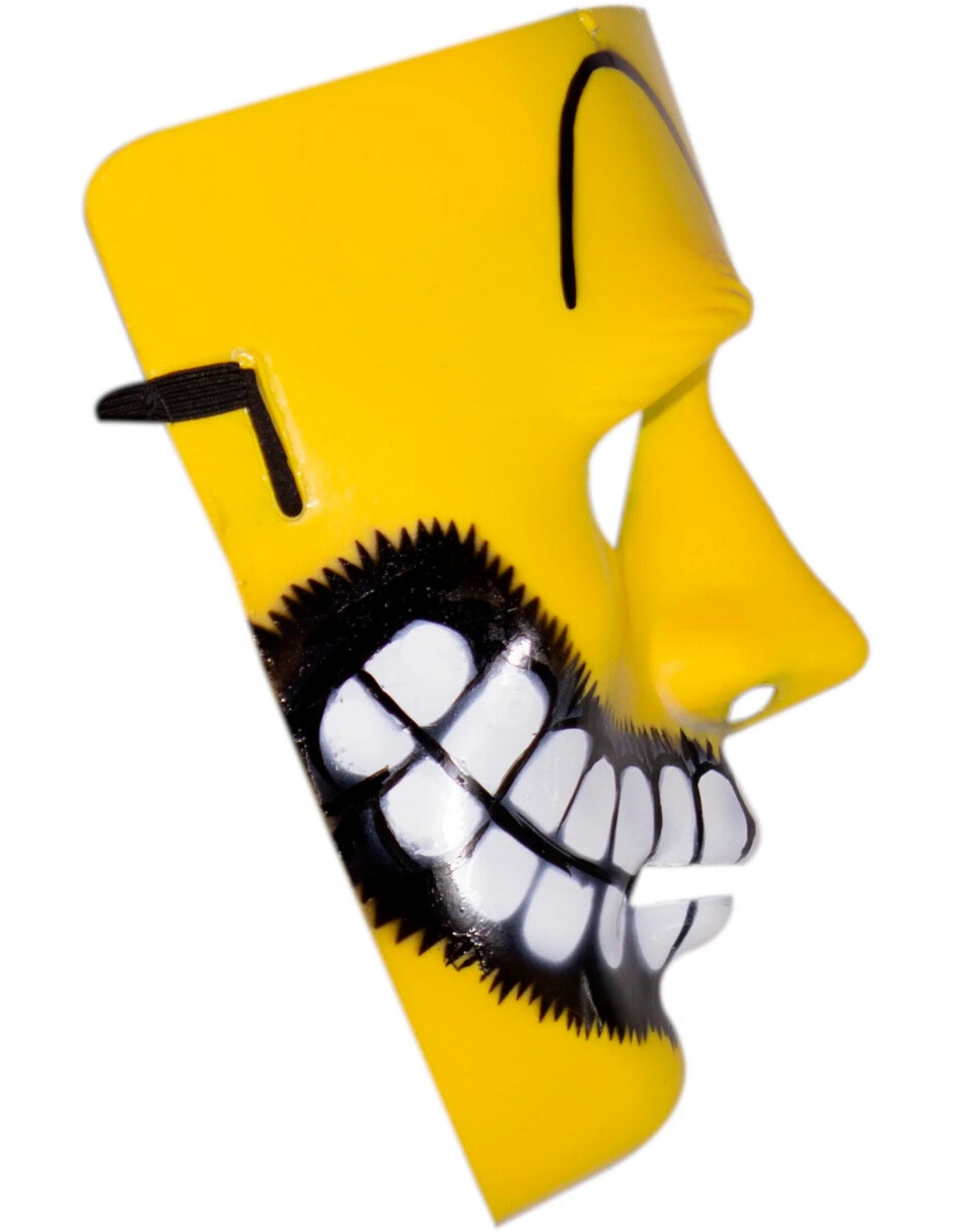 Máscara para disfraz smiley painted Face Painted Rev