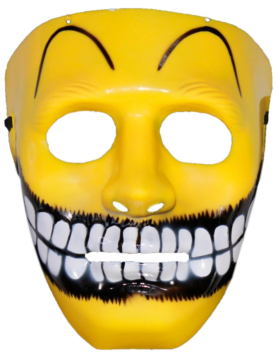 Máscara para disfraz smiley painted Face Painted Rev