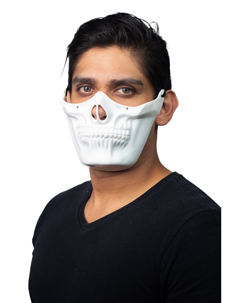Máscara para disfraz de Skull Muzzle Máscaras Rígidas REV