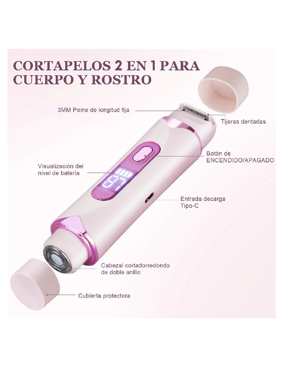 Depiladora eléctrica para cuerpo Genérica 9584GU
