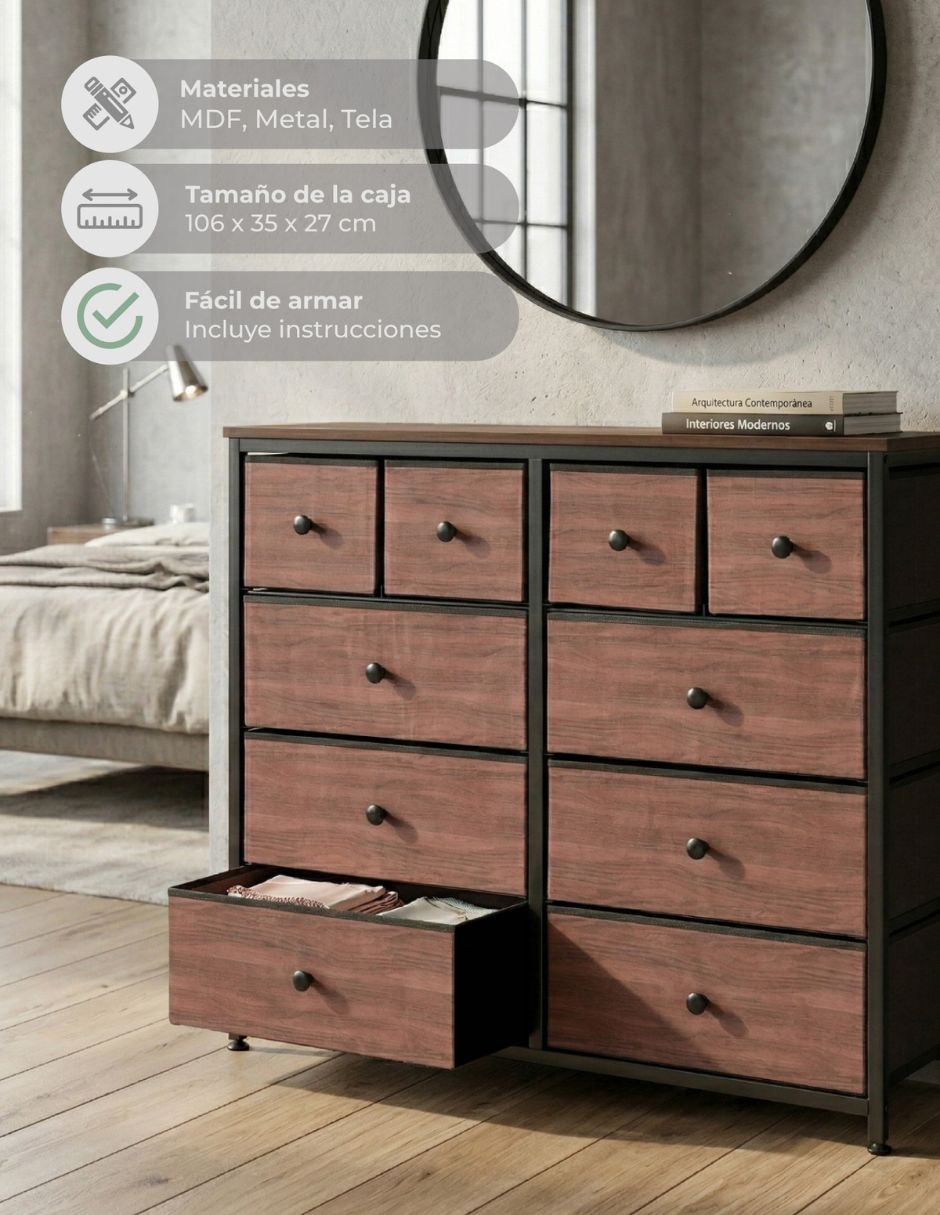 Cómoda de MDF 3