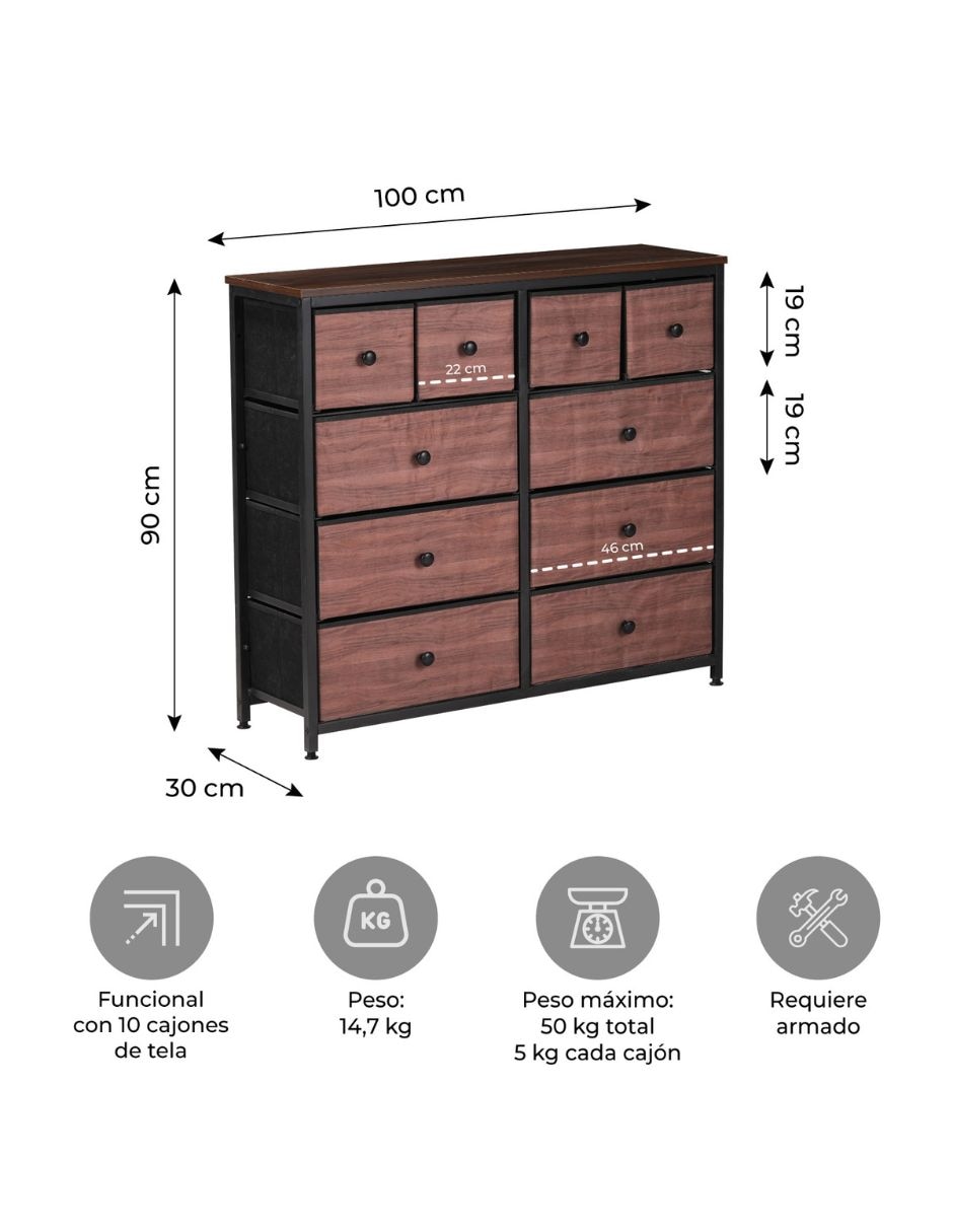 Cómoda de MDF 8