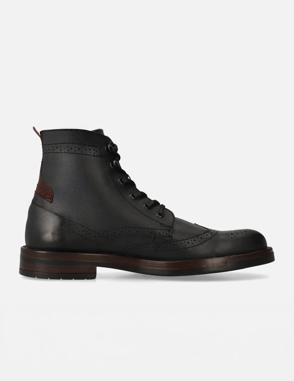 Bota de piel bovino para hombre Bota de piel bovino para hombre