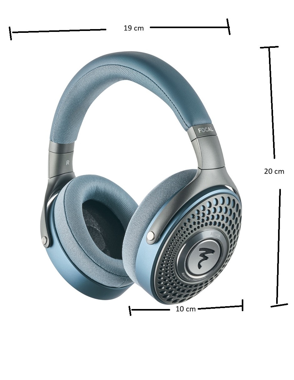 Audífonos Over-Ear Focal Headphones Azurys Alámbricos