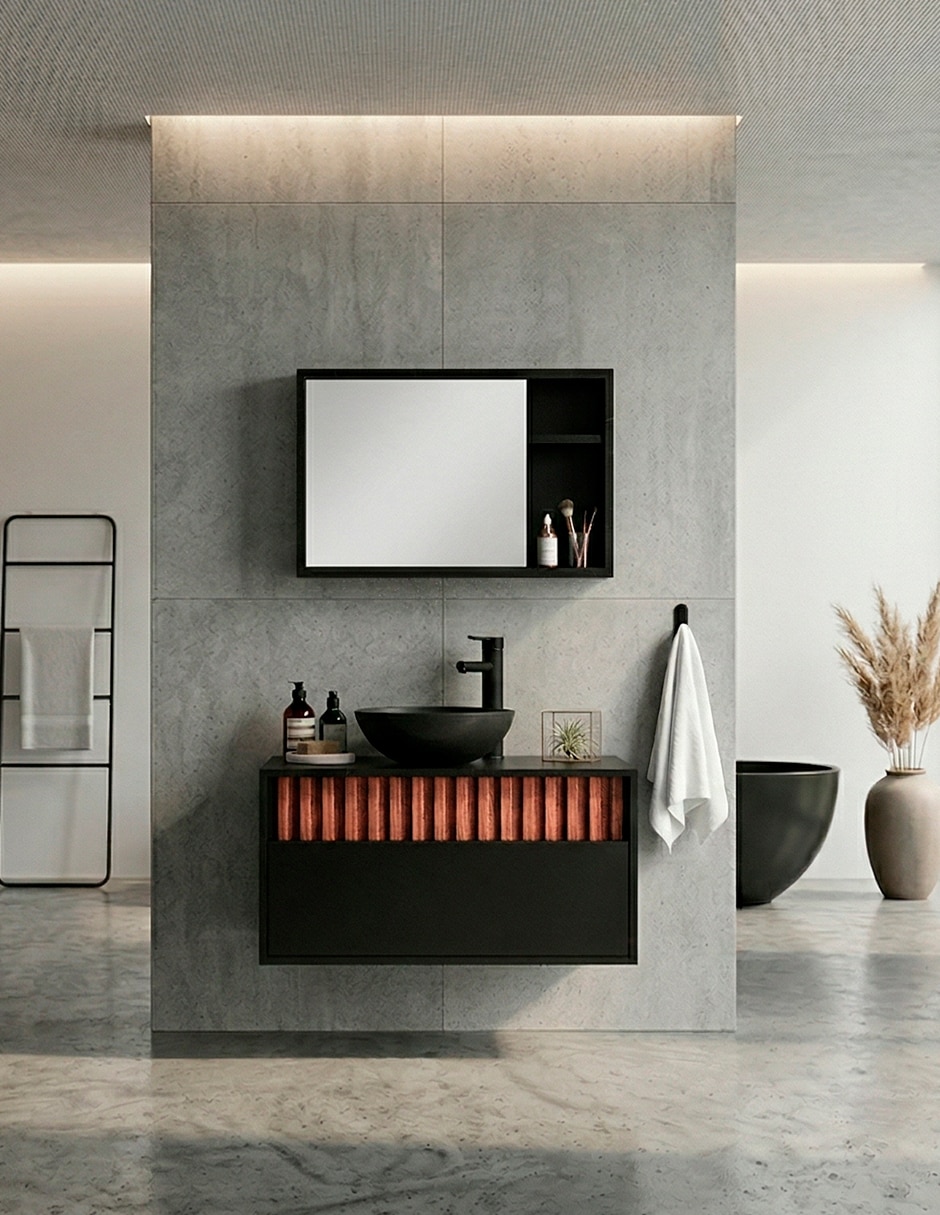 Gabinete armable Larissa Decomobil de MDF y melamina