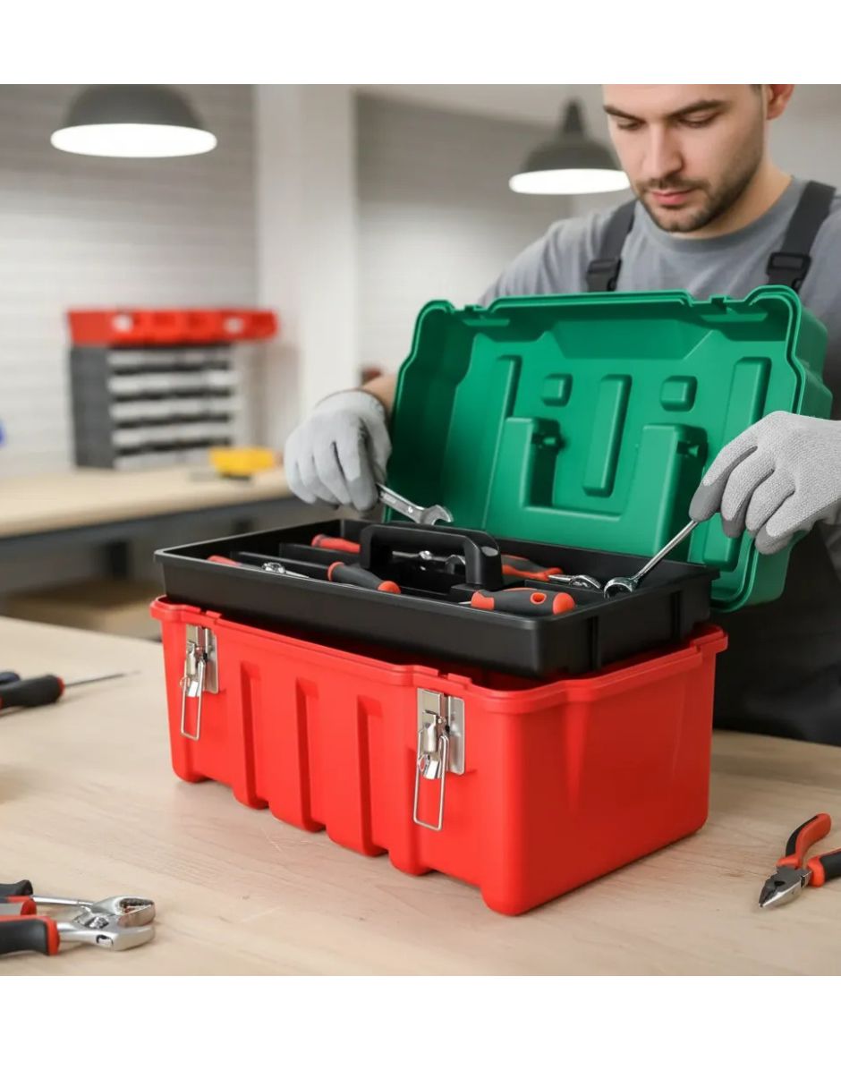 Caja de herramientas 7 compartimentos 4