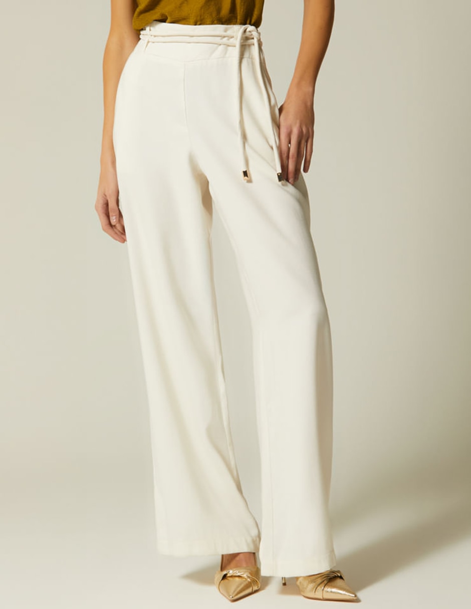 Pantalón de vestir STUDIO F Merida Garden Palazzo para mujer