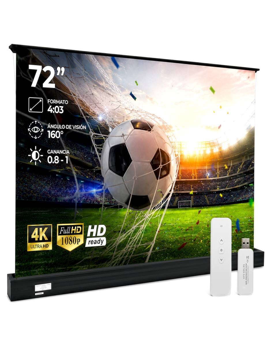 Pantalla proyector eléctrica MKZ-PANTAPULL72E Pantalla proyector eléctrica MKZ-PANTAPULL72E