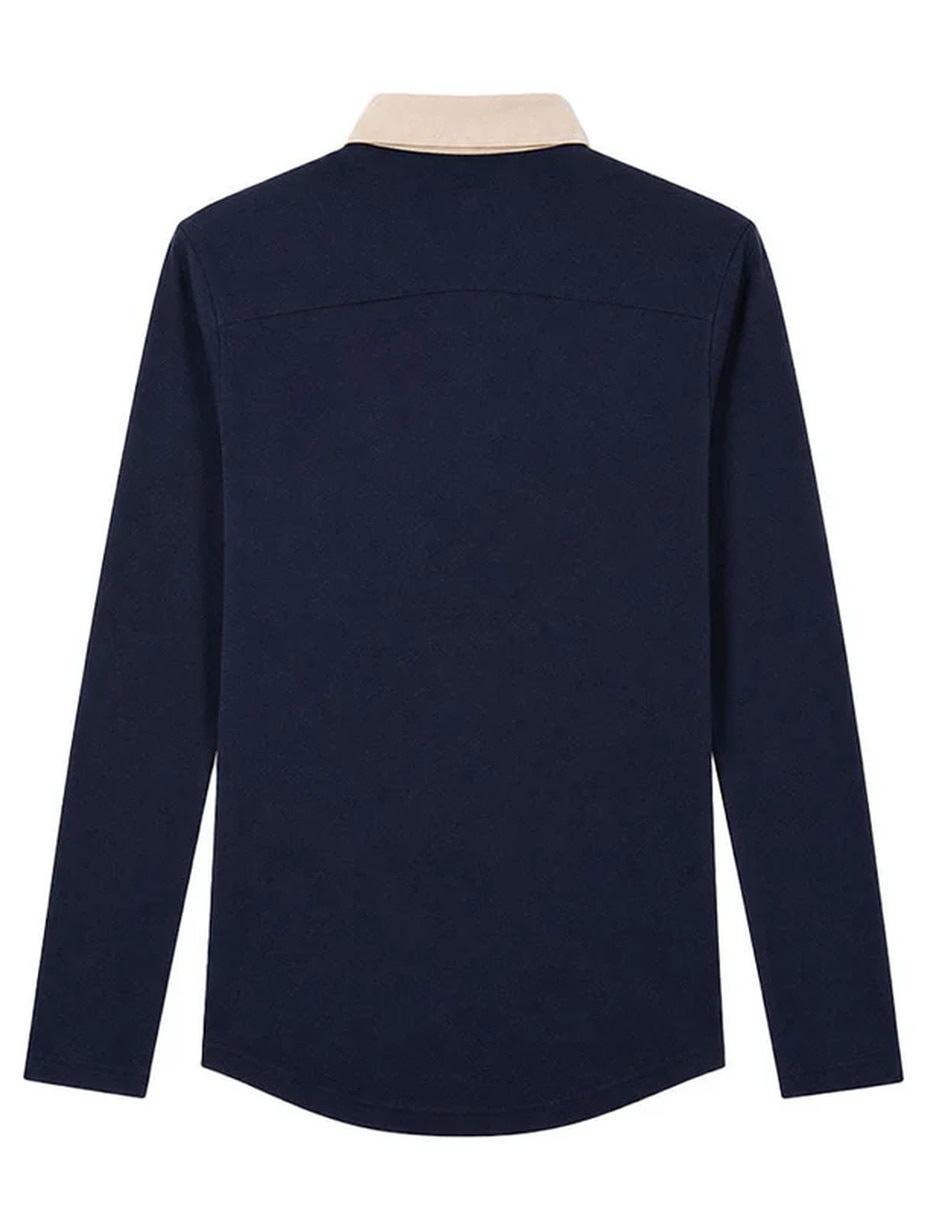 Playera tipo polo John Leopard Santos Polo para hombre