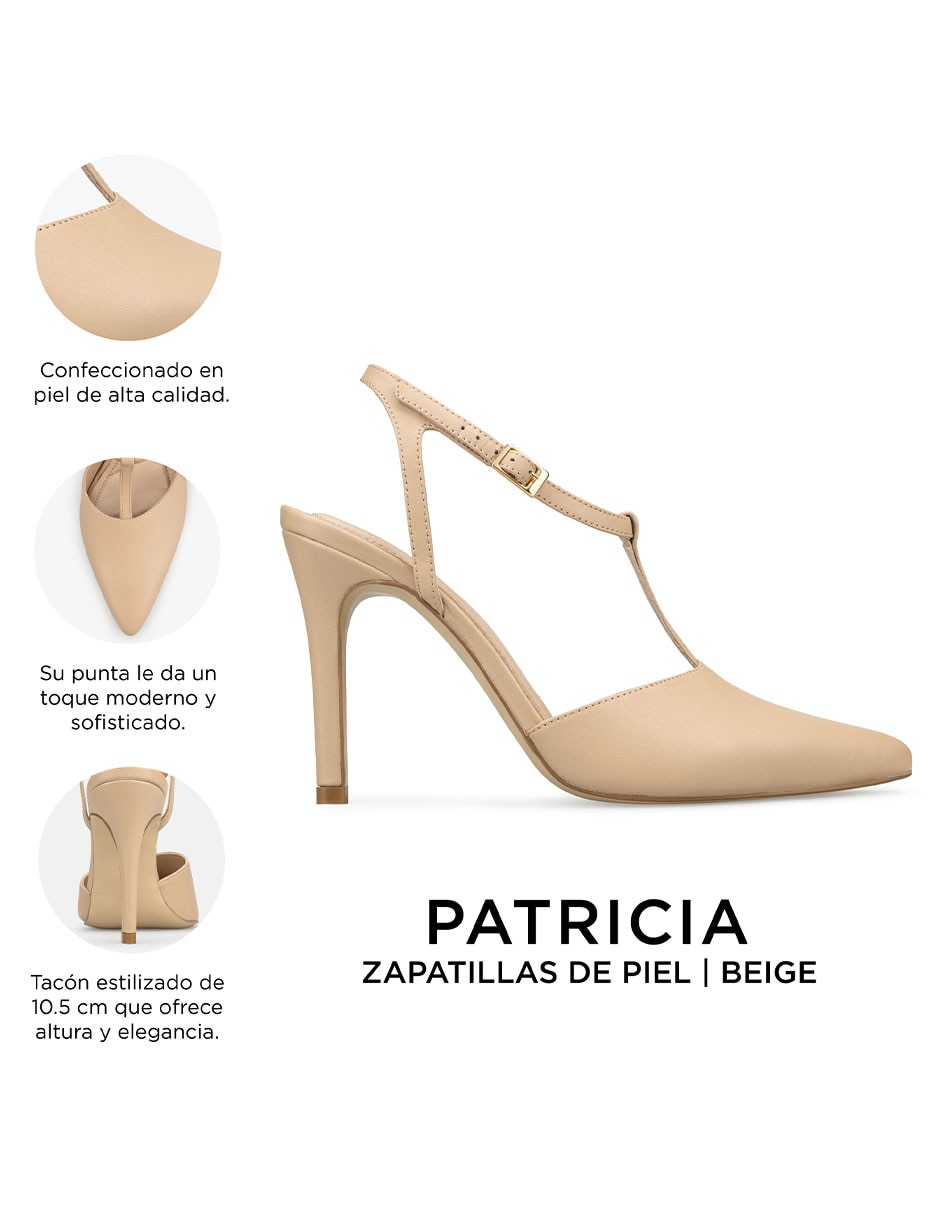 Zapatilla de piel Davenia