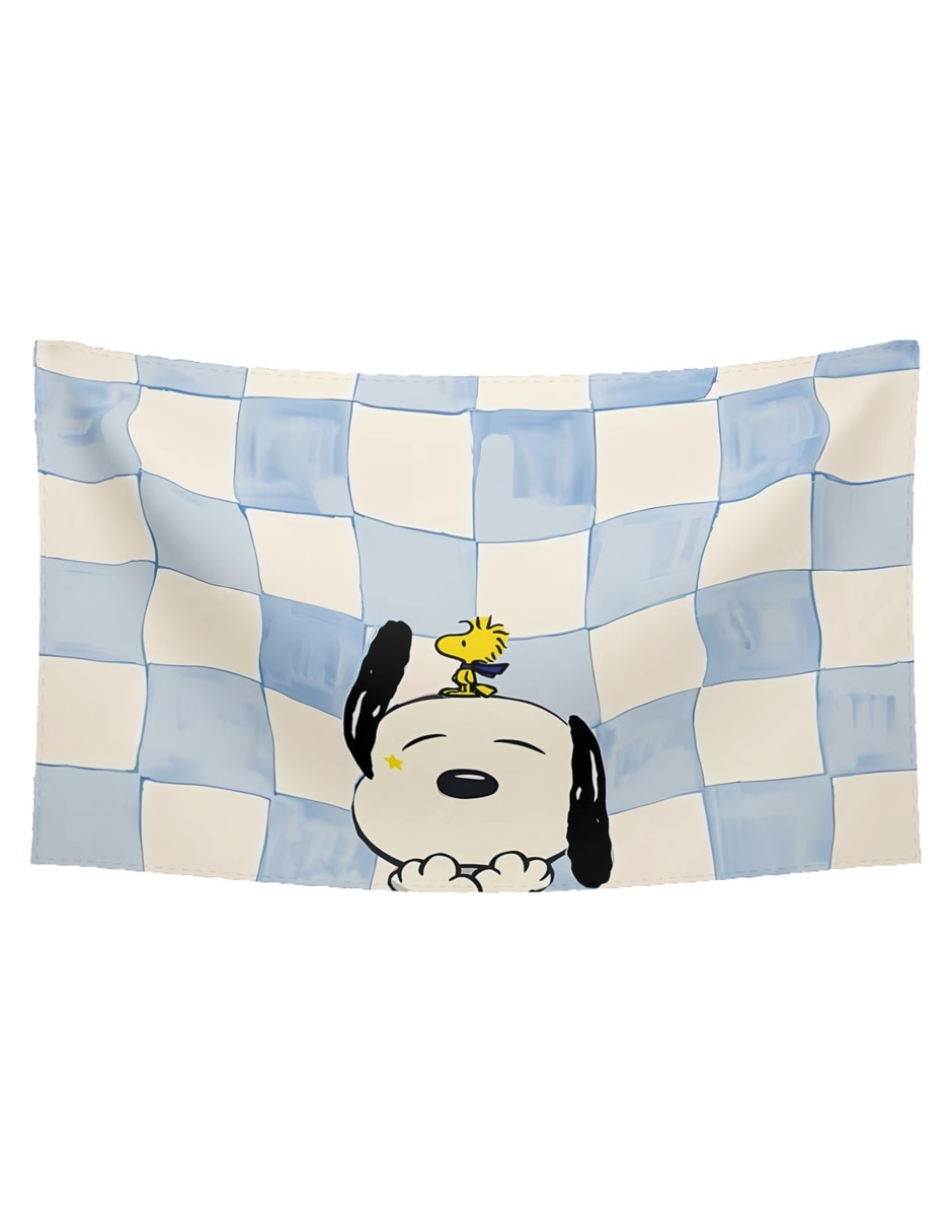 Mante rectangular Snoopy