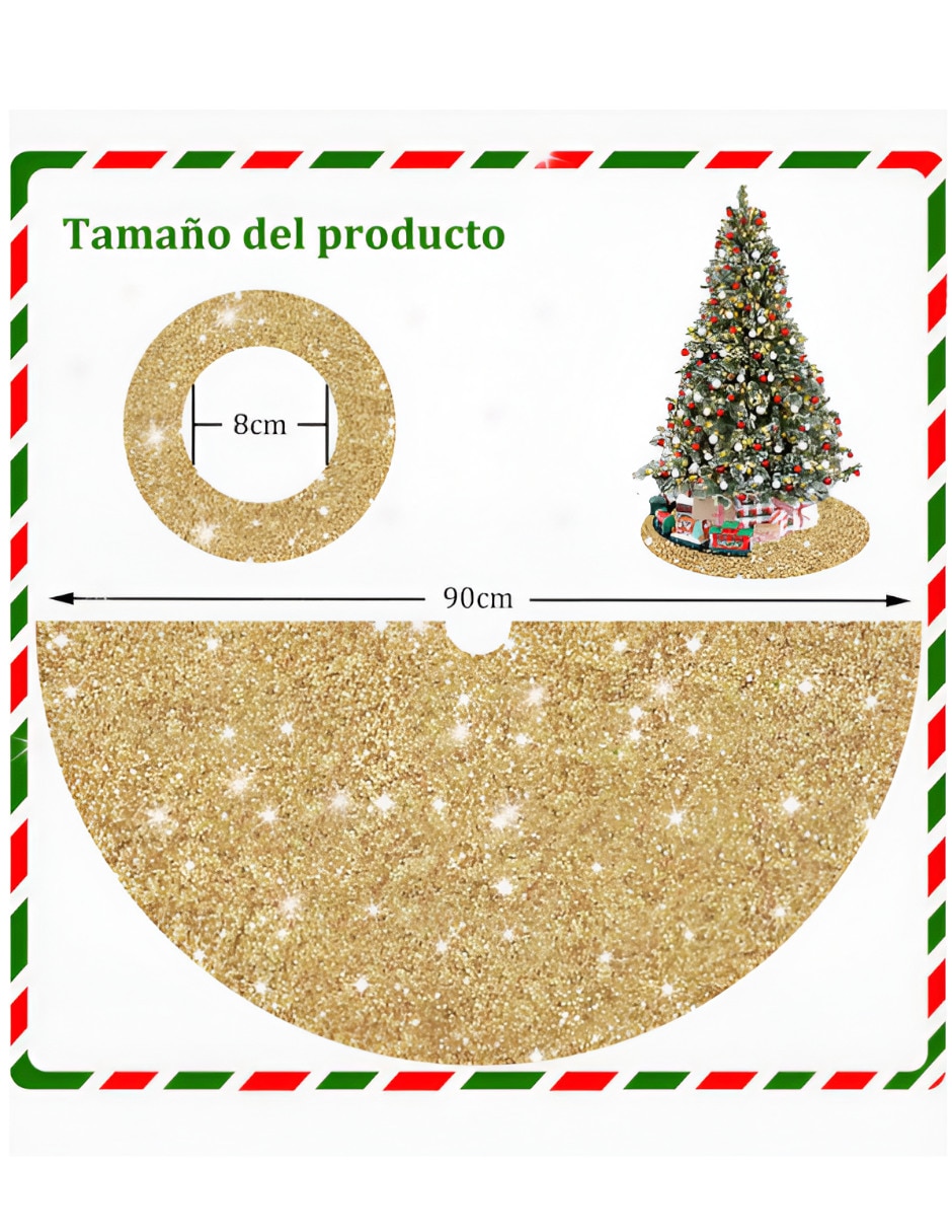 Pie de árbol Xtellar estampado Liso
