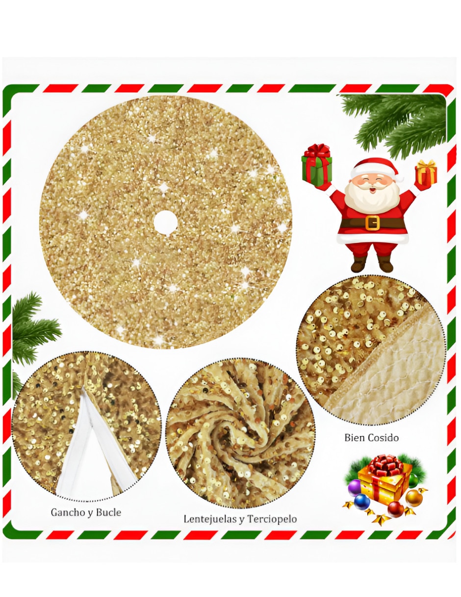 Pie de árbol Xtellar estampado Liso