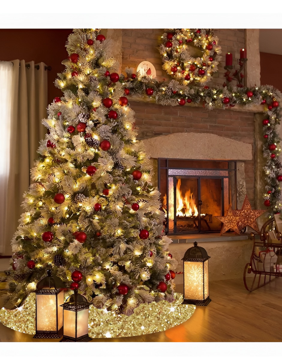 Pie de árbol Xtellar estampado Liso