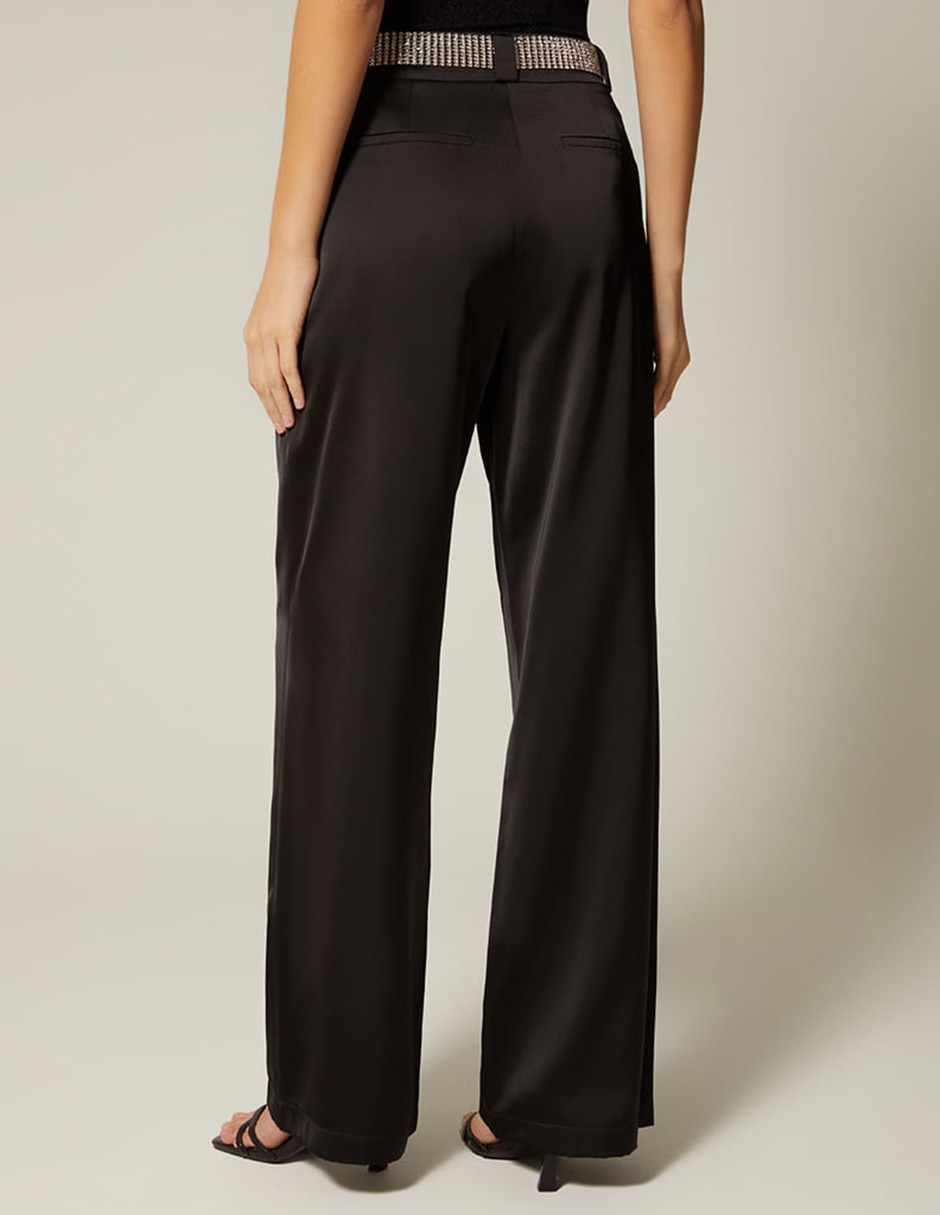 Pantalón de vestir Studio F palazzo para mujer