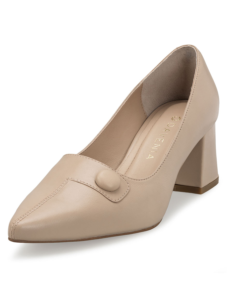 Zapatilla de piel Davenia