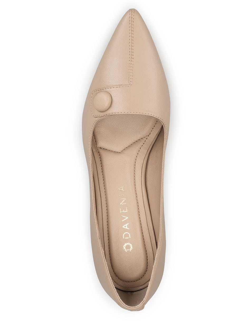 Zapatilla de piel Davenia