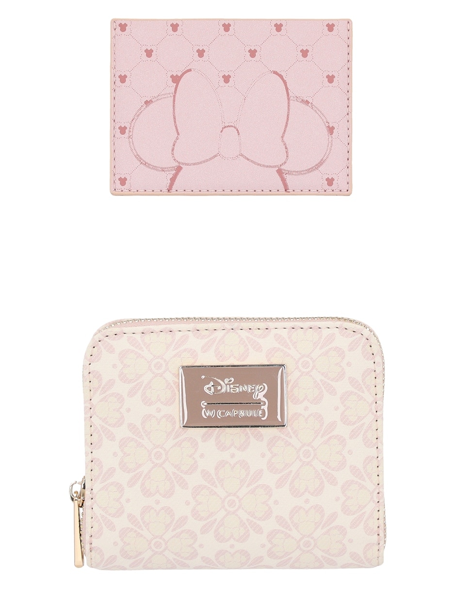 Cartera W Capsule Fresh Mogram Disney Minnie Mouse para mujer