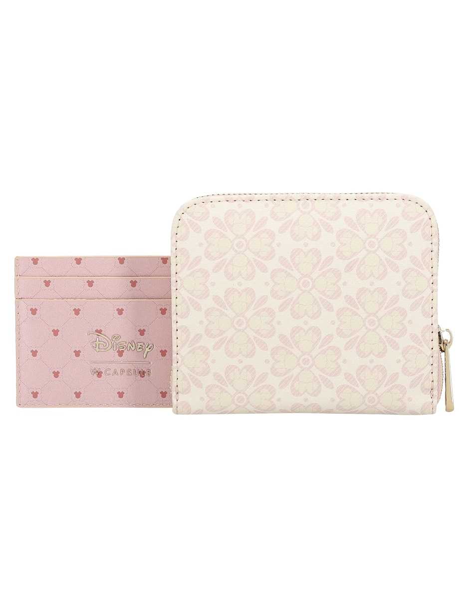 Cartera W Capsule Fresh Mogram Disney Minnie Mouse para mujer