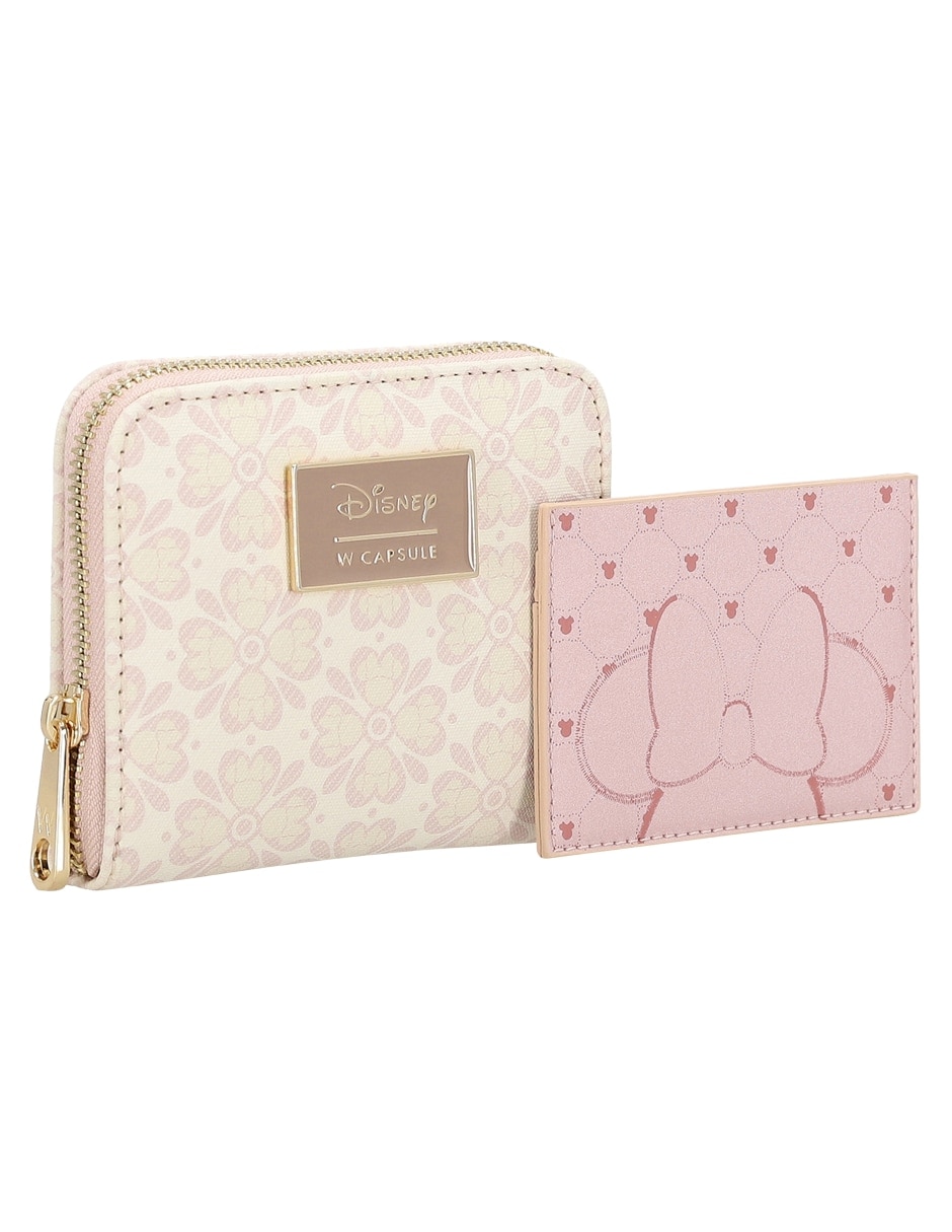 Cartera W Capsule Fresh Mogram Disney Minnie Mouse para mujer
