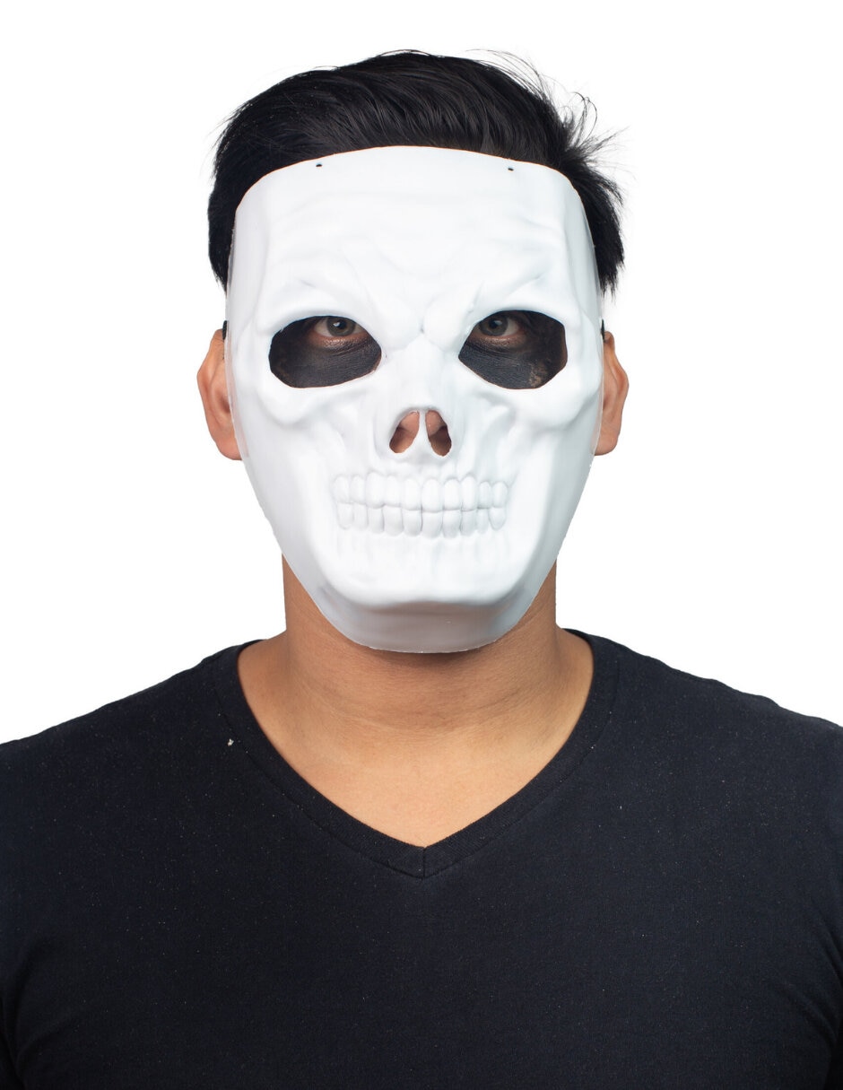 Máscara para disfraz de Skull White Máscaras Rígidas Máscara para disfraz de Skull White Máscaras Rígidas