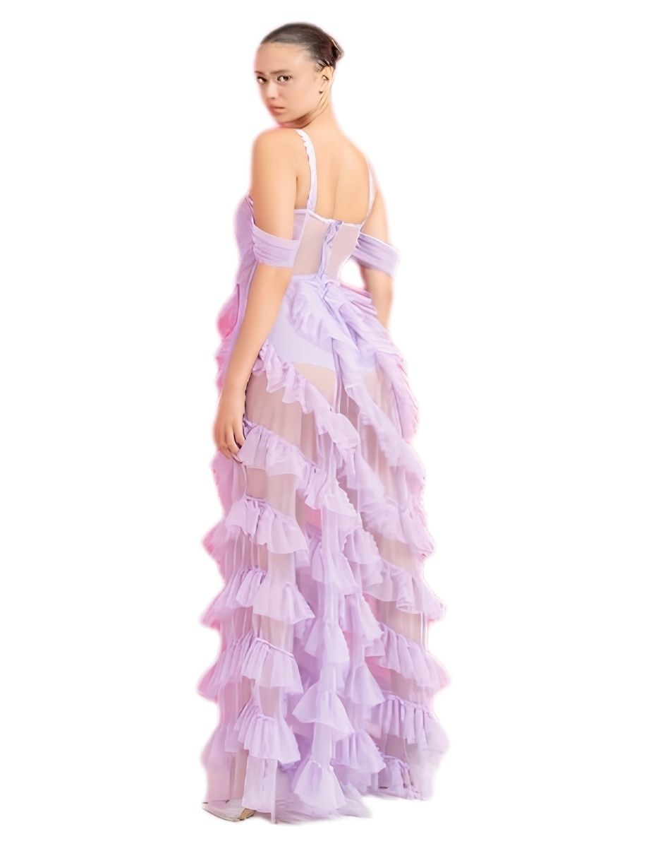 Vestido largo boda Sara Glamm Sweet Bridemaid para mujer