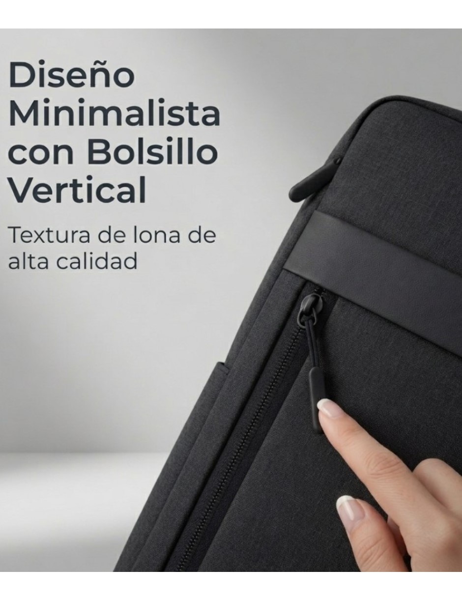 Mochila con portalaptop impermeable unisex 7