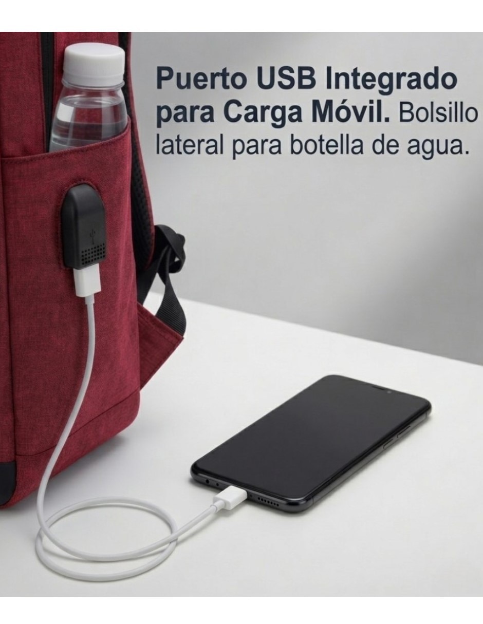 Mochila con portalaptop CM-Top impermeable unisex