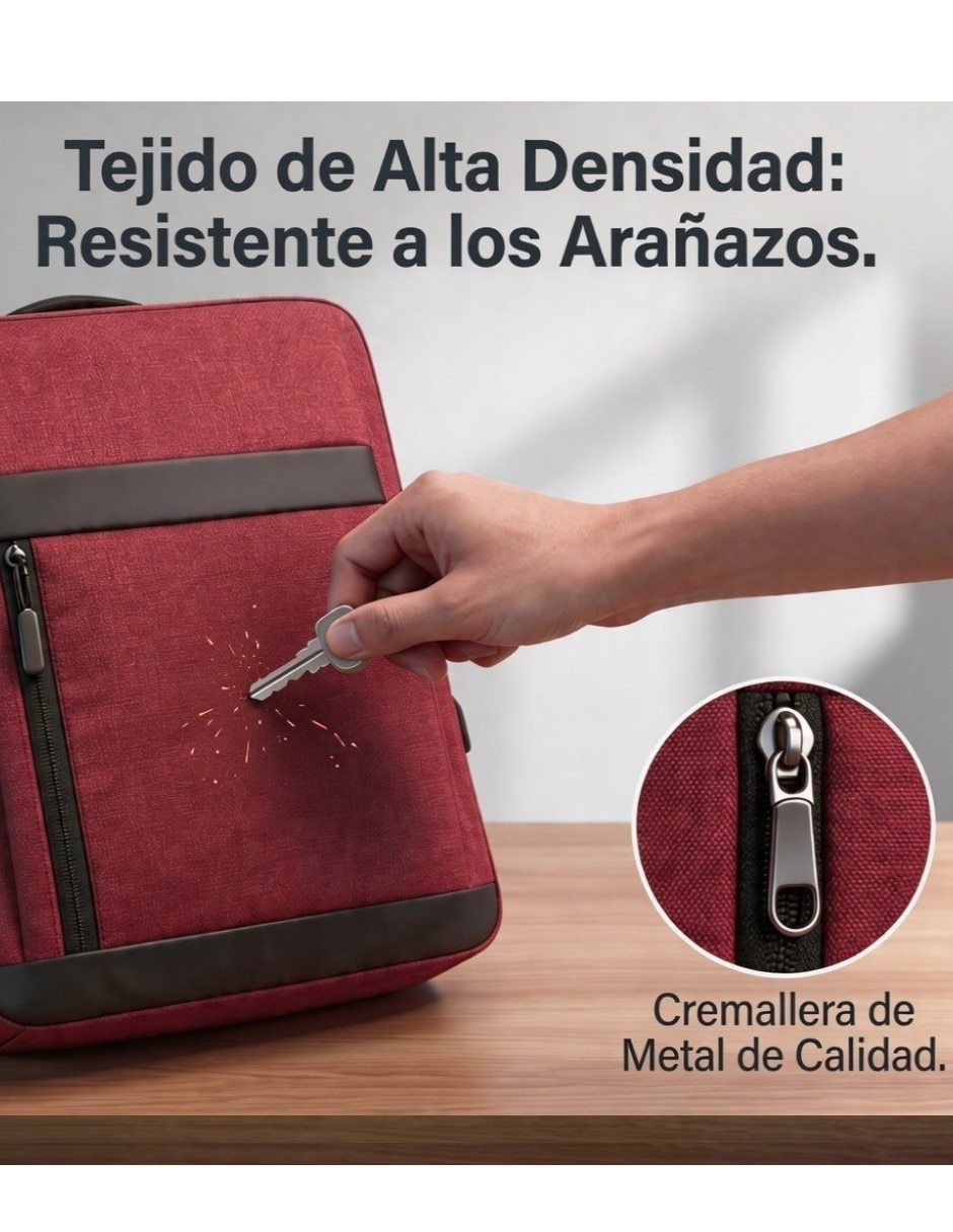 Mochila con portalaptop CM-Top impermeable unisex