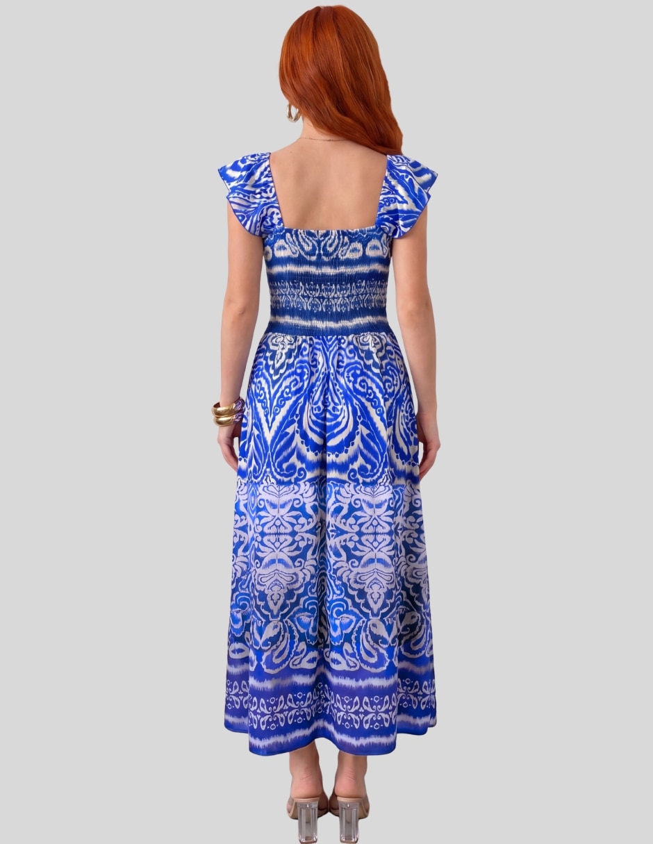 Vestido midi casual para mujer 6