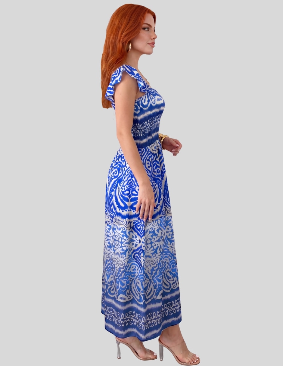 Vestido midi casual para mujer 9