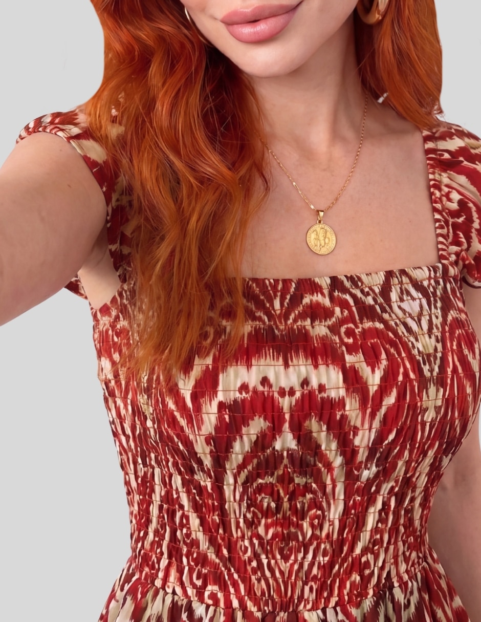Vestido midi casual para mujer 6