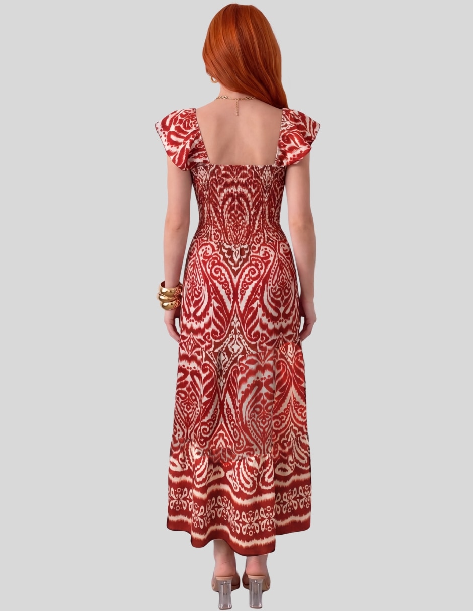 Vestido midi casual para mujer 7