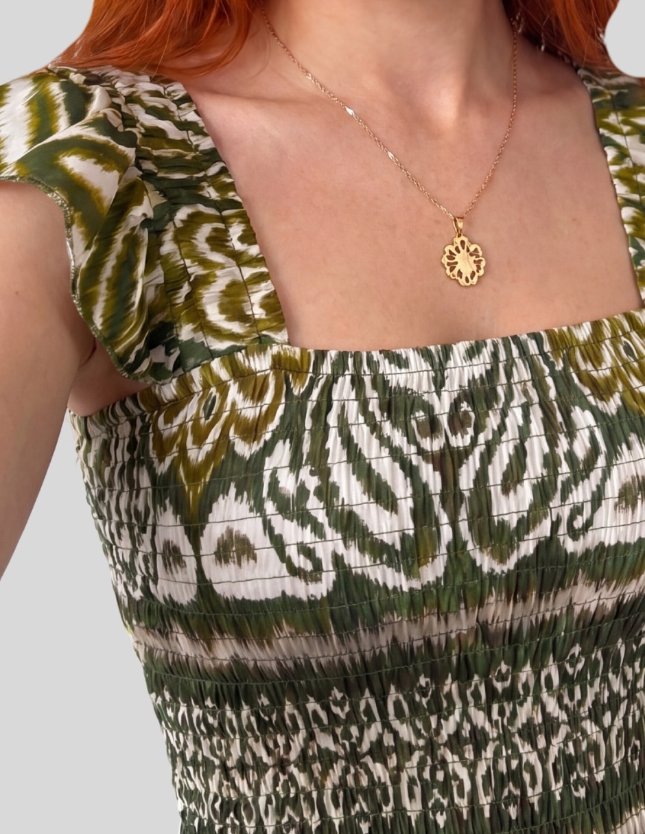 Vestido midi casual para mujer 6