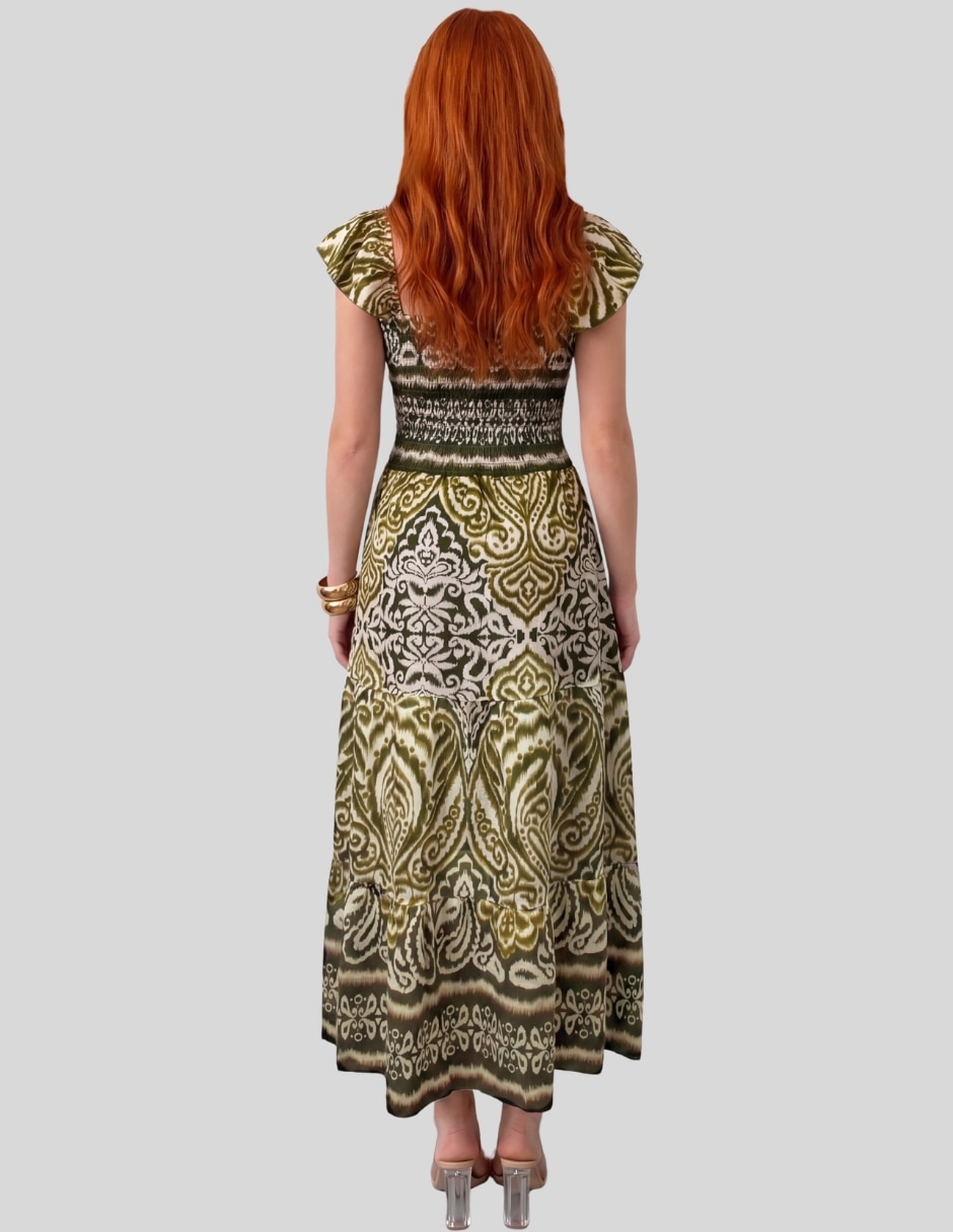 Vestido midi casual para mujer 7