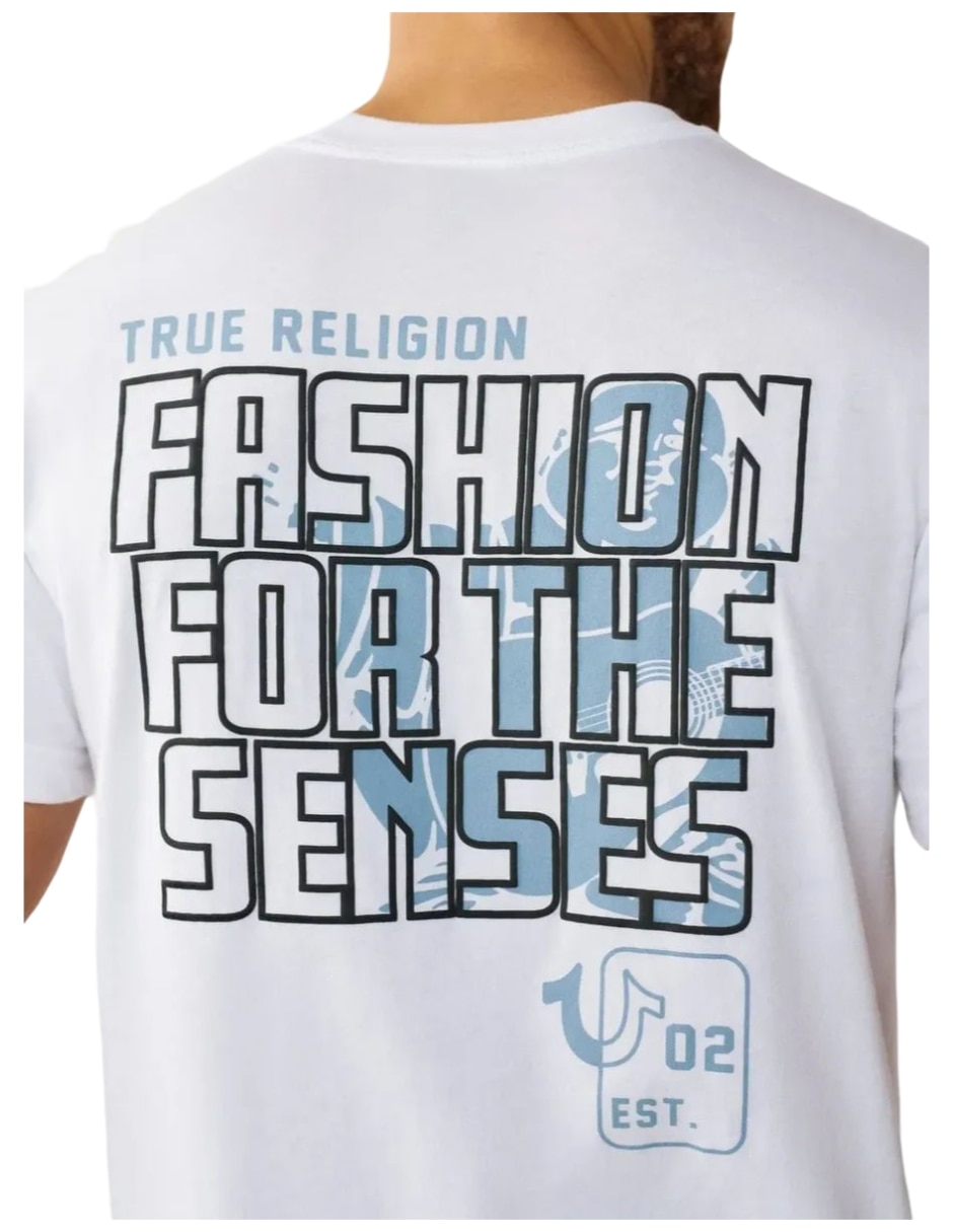 Playera True Religion cuello redondo para hombre