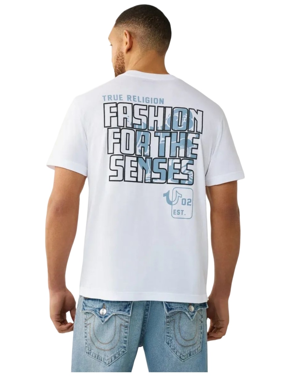 Playera True Religion cuello redondo para hombre