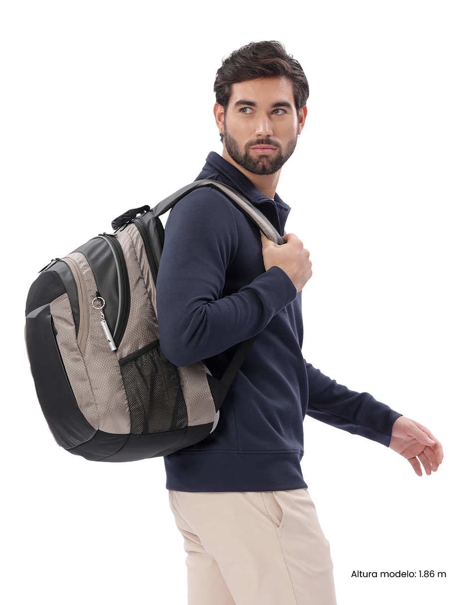 Mochila con portalaptop Totto Teck 3.0 L para hombre