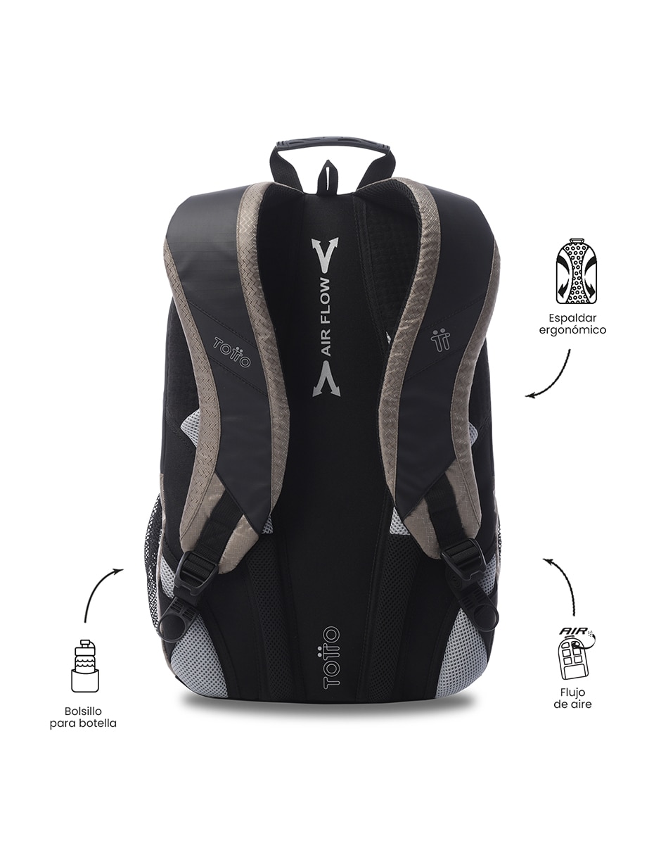 Mochila con portalaptop Totto Teck 3.0 L para hombre