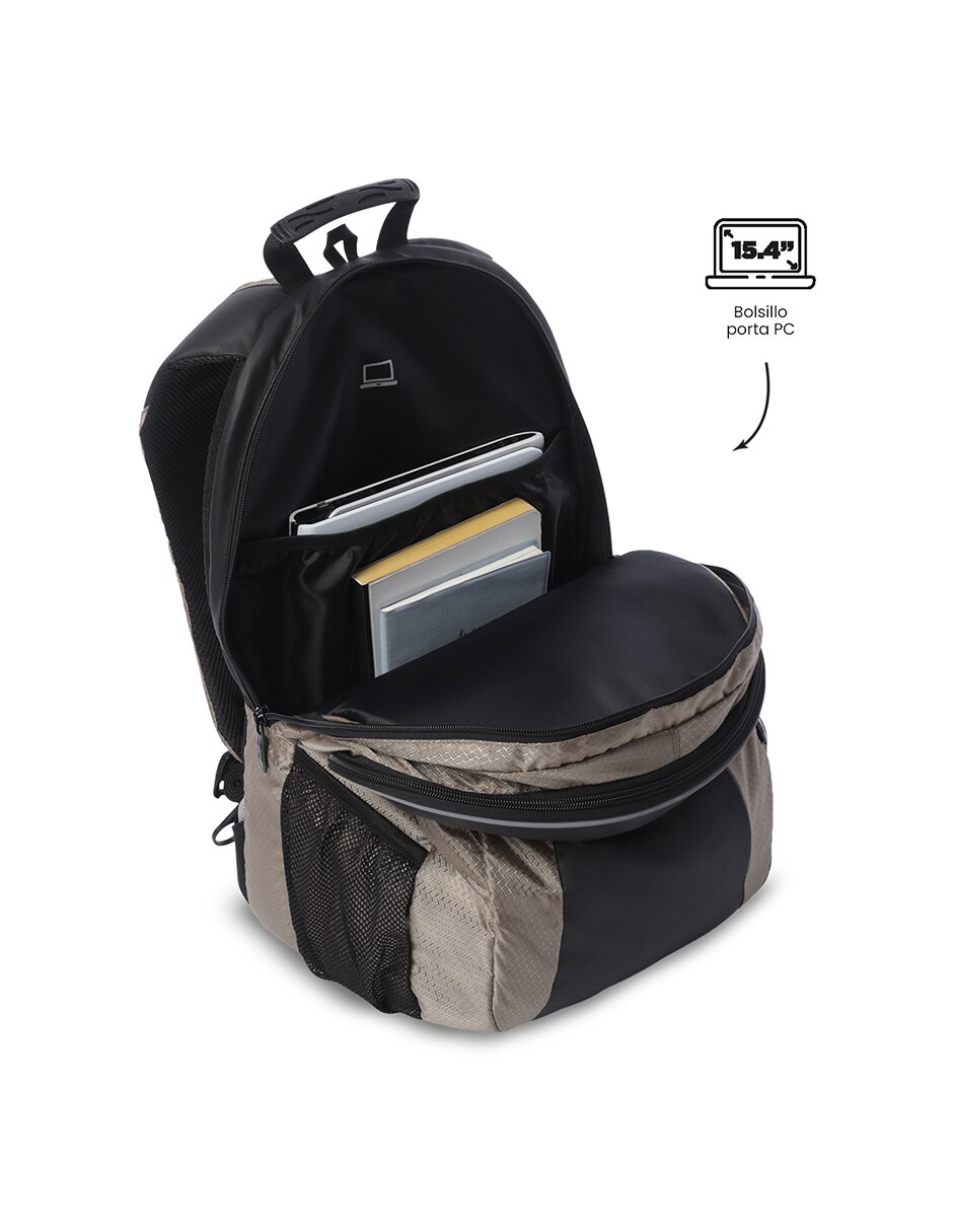 Mochila con portalaptop Totto Teck 3.0 L para hombre