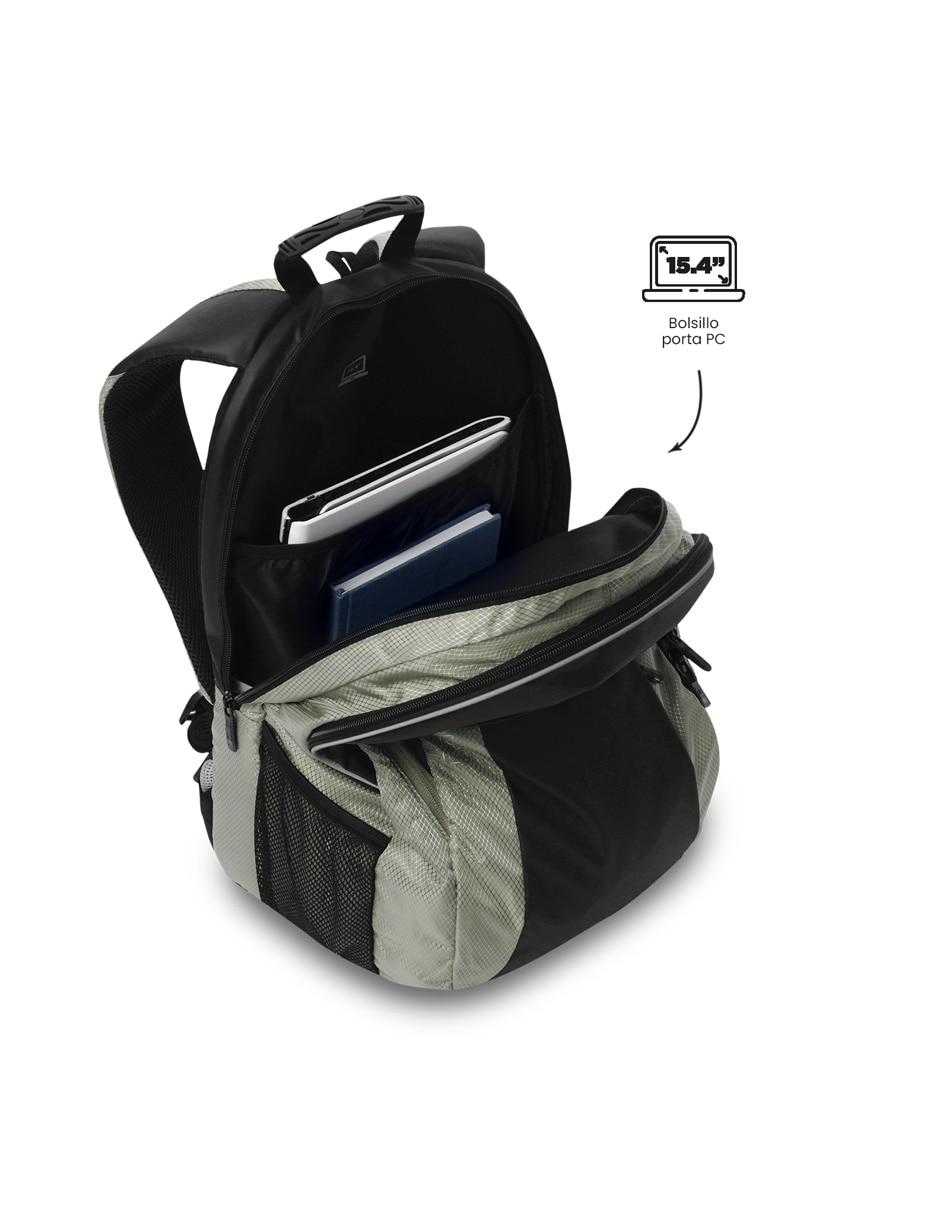 Mochila con portalaptop Totto Teck 3.0 L para hombre