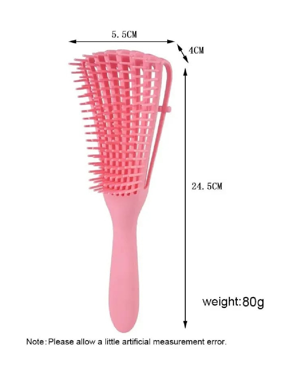 Cepillo para cabello de plástico 2