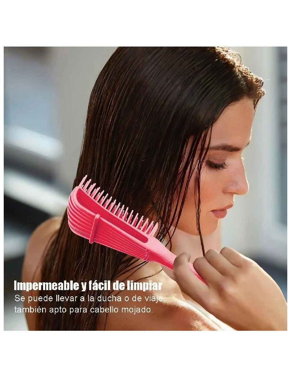 Cepillo para cabello de plástico 3