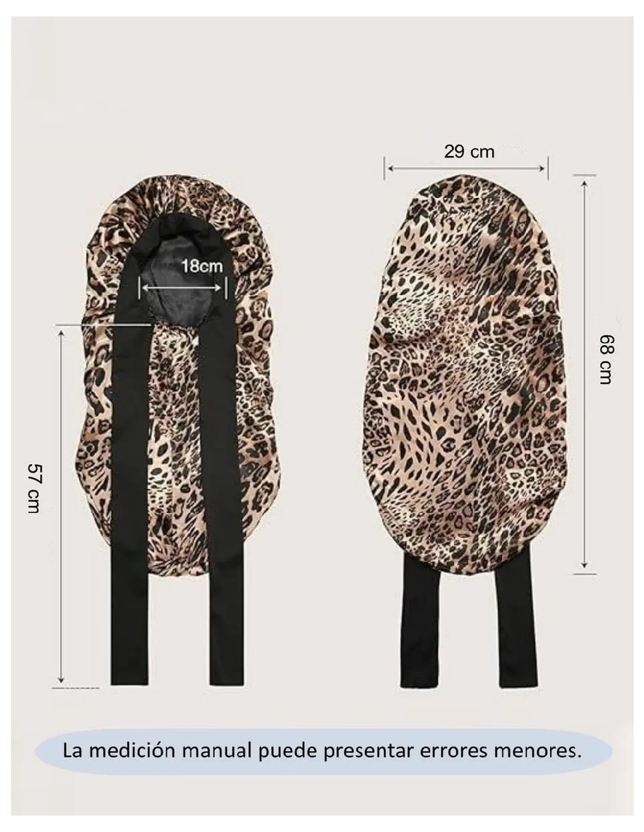 Gorro Genérica animal print para mujer